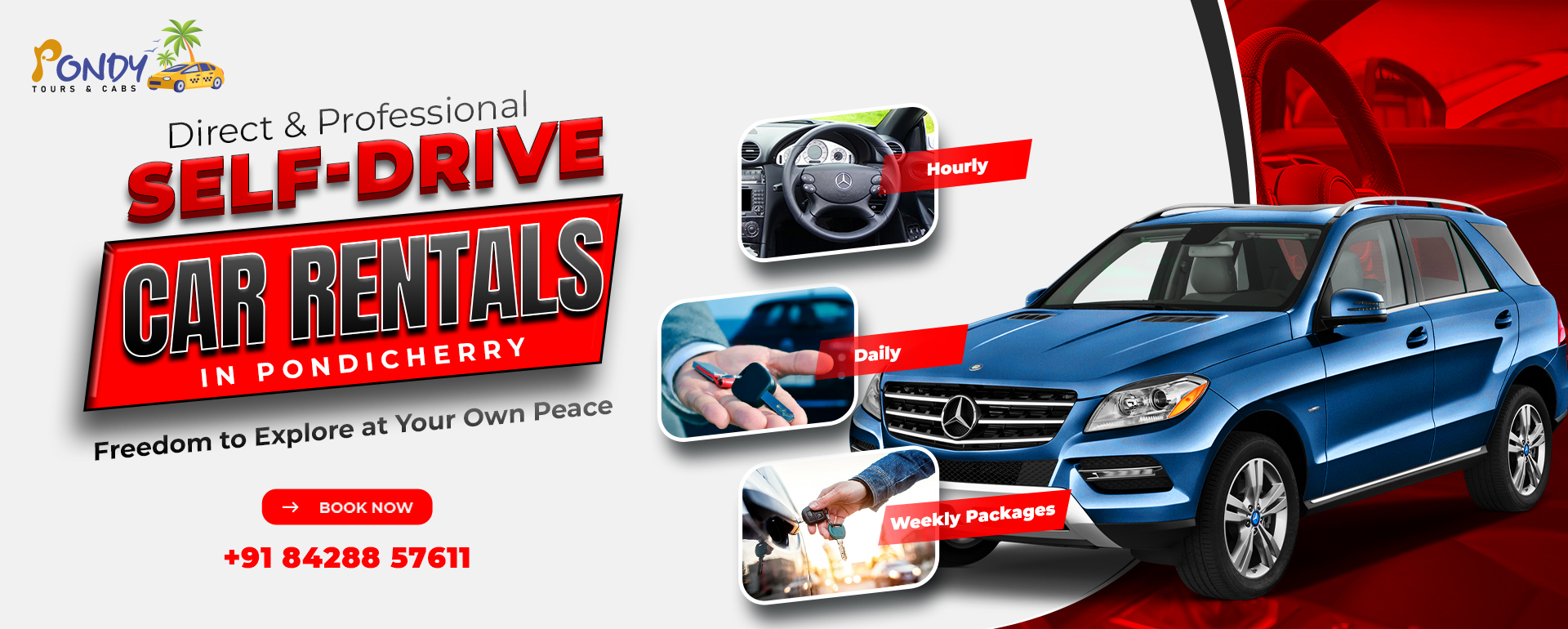 car rental banner